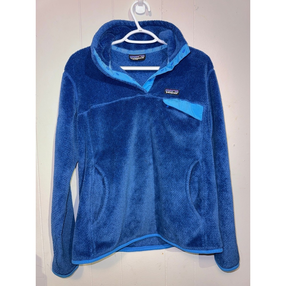 Patagonia R2 Regulator Fleece Jacket Womens Medium Blue Polartec Thermal Pro